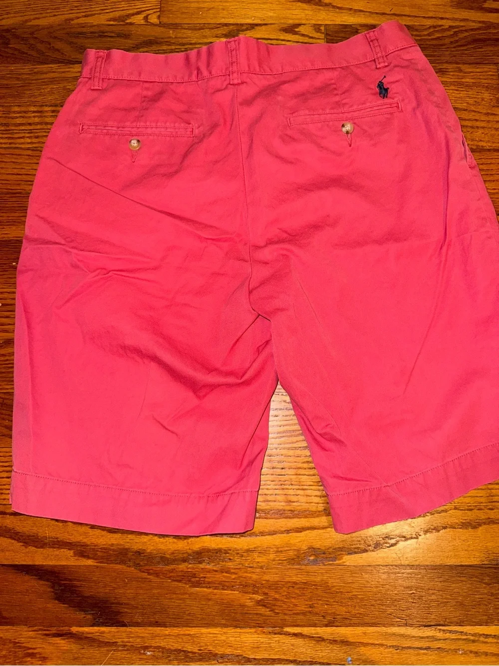 Polo by Ralph Lauren Salmon Flat Front Men's Shorts, Size 32